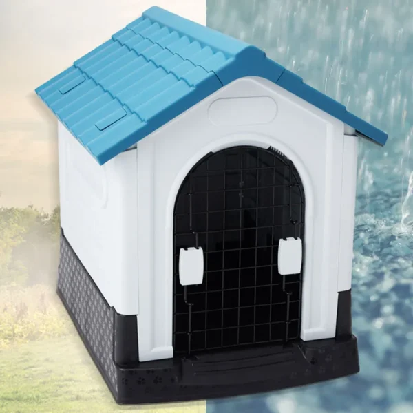 Dog House For Large Dogs Dog Bed Four Seasons Outdoor Washable Removable Pet Cat Bed Winter Warm Kennel Pet Supplies Plastics - Image 4