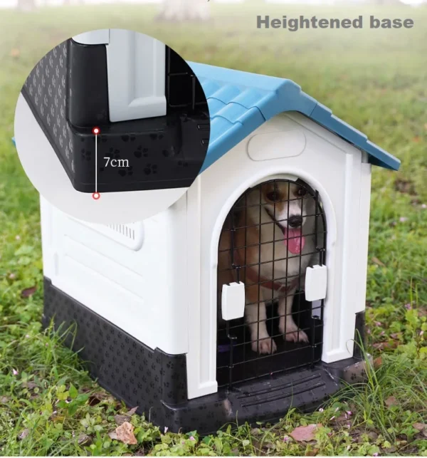 Dog House For Large Dogs Dog Bed Four Seasons Outdoor Washable Removable Pet Cat Bed Winter Warm Kennel Pet Supplies Plastics - Image 5