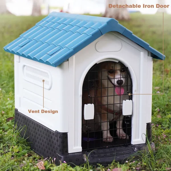 Dog House For Large Dogs Dog Bed Four Seasons Outdoor Washable Removable Pet Cat Bed Winter Warm Kennel Pet Supplies Plastics - Image 3