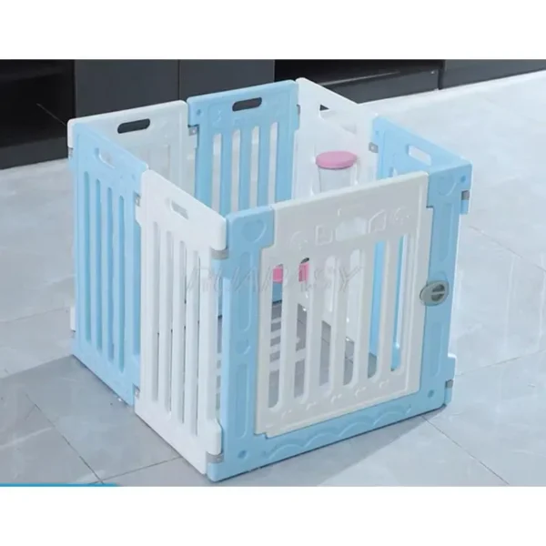 Dog Cat Playpen with Door Rabbit Guinea Pig Cages Dog Fence Cat House Cage Indoor & Outdoor Portable Yard Fence Crate Kitten - Image 2