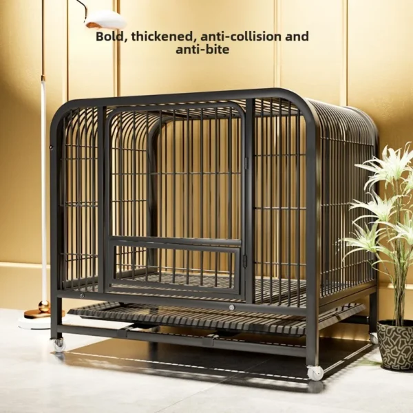 Dog Cage Medium Sized Indoor Outdoor Iron Cage Pet Supplies Products Houses Kennel Fence Puppy House Accessories Enclosure - Image 6