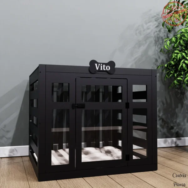 Customized Luxury Solid Wood Indoor Universal Washable Cat Cage Teddy Dog Kennel Dog House - Image 2