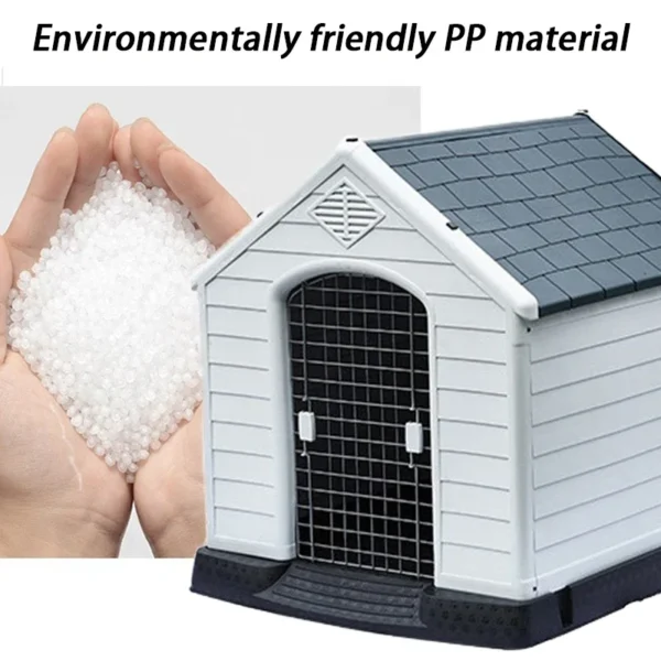 Winter Waterproof Dog House Outdoor Home Dog House Medium Door Plastic Dogs Cage Outside Portable Kennel Pet Supplies Indoor - Image 4