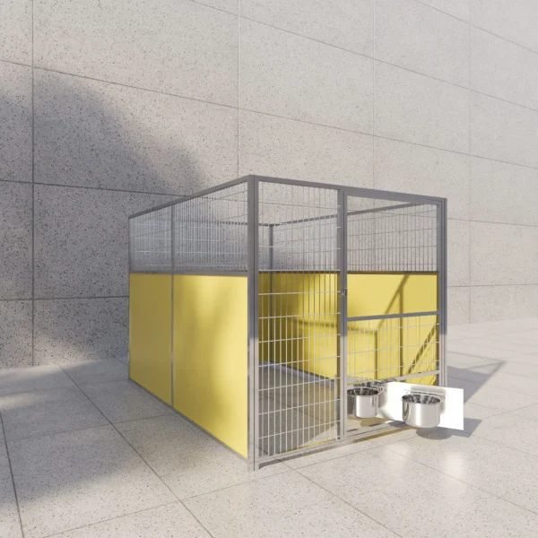 China Factory New Design Eco-Friendly Heavy Duty Luxury Large Dog House Pet Cages 304 Stainless Steel Dog Kennel - Image 4