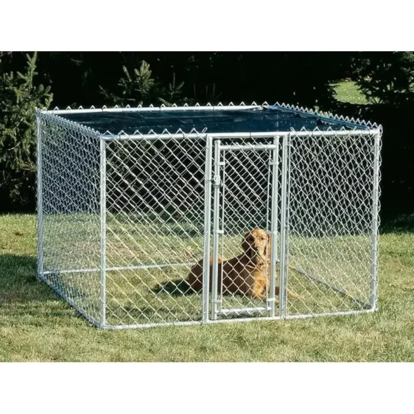 N Customized 10-Foot Walk-In Dog Kennels Large Outdoor Galvanized Chain Link Panel Dog Kennel Outdoor - Image 3