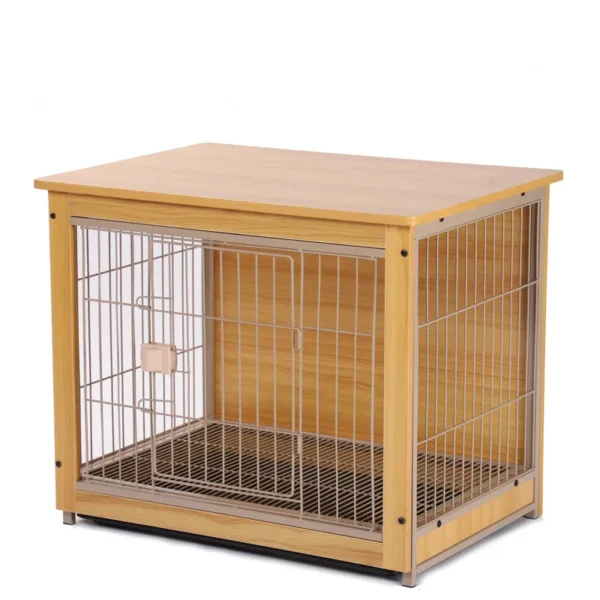 Dog Crate Furniture Wooden Dog Crate Decor Pet House Kennel with Indoor Pet Crate End Table