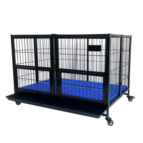 Pet cages dog kennel animal metal collapsible dog crates for large dogs