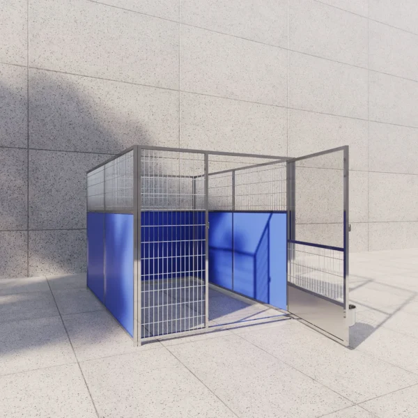 China Factory New Design Eco-Friendly Heavy Duty Luxury Large Dog House Pet Cages 304 Stainless Steel Dog Kennel - Image 6